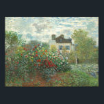 Poster Jardin à Argenteuil - Claude Monet Fine Art<br><div class="desc">Le Jardin de l'Artiste à Argenteuil (Un Coin du Jardin avec Dahlias) - Claude Monet (1873), artiste français, décoration d'art ou cadeau. TRANSFÉREZ L'IMAGE D'ART À N'IMPORTE QUEL PRODUIT. Toutes nos images d'art sont tirées de galeries publiques et optimisées à 600 pixels par pouce à haute résolution pour fournir une...</div>