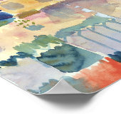 Poster Jardin à St Germain : Paul Klee 1914 (Coin)