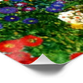 Poster Jardin agricole avec tournesols (Coin)