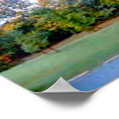 Poster Jardin arrière (Coin)