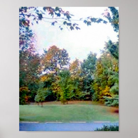 Poster Jardin arrière (Devant)