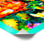 Poster Jardin Art Motif frais (Coin)