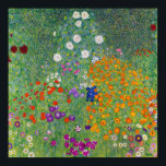 Poster Jardin aux fleurs Gustav Klimt Art Vintage Art Nou<br><div class="desc">Gustav Klimt Jardin Fleur Jardin Art Nouveau Vintage Peinture Art Nouveau 1907</div>