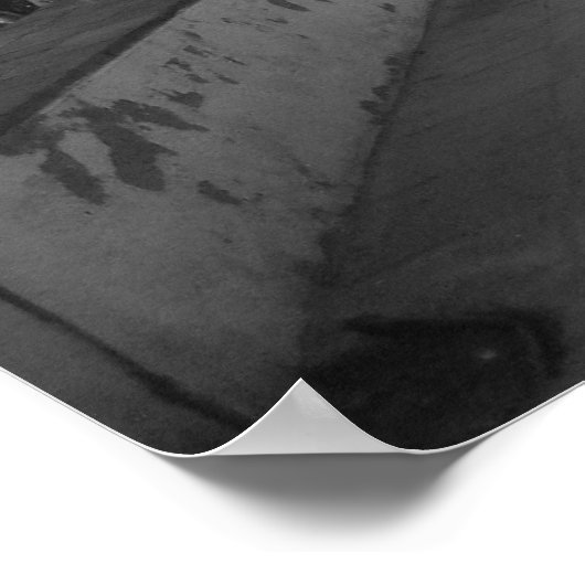 Poster Jardin B&W (Coin)