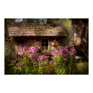 Poster Jardin - Belvidere, NJ - Mon petit cottage