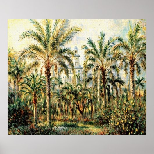 Poster Jardin Bordighera (Devant)