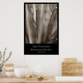 Poster Jardin botanique de San Francisco #1 (Cuisine)