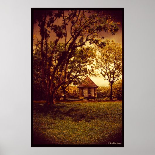 Poster Jardin botanique de Singapour (Devant)