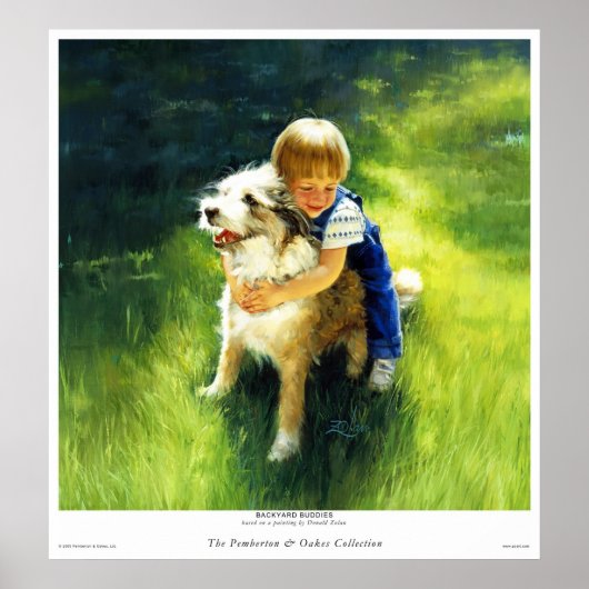 Poster Jardin Buddies (Devant)