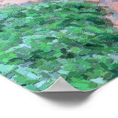 Poster Jardin, City Park, La Nouvelle-Orléans (Coin)