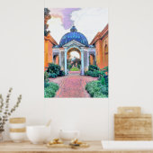 Poster Jardin, City Park, La Nouvelle-Orléans (Cuisine)