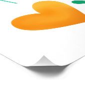 Poster Jardin d'abeilles heureux (Coin)