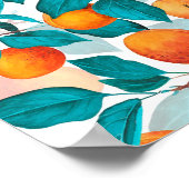 Poster Jardin d'abricot 4 (Coin)