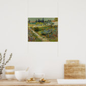 Poster Jardin d'Arles (1888) par Van Gogh (Cuisine)