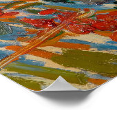 Poster Jardin d'Arles par Vincent Van Gogh (1888) (Coin)