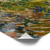 Poster Jardin d'Arles - Vincent Van Gogh (Coin)