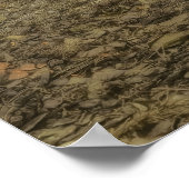 Poster Jardin d'automne rustique (Coin)