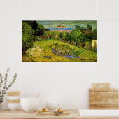 Poster Jardin de Daubigny par Vincent van Gogh (Cuisine)