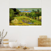 Poster Jardin de Daubigny par Vincent van Gogh (Cuisine)