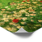 Poster Jardin de Daubigny par Vincent van Gogh, Art Vinta (Coin)