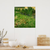 Poster Jardin de Daubigny par Vincent van Gogh, Le Jardin (Cuisine)