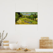 Poster Jardin de Daubigny par Vincent van Gogh, Le Jardin (Cuisine)