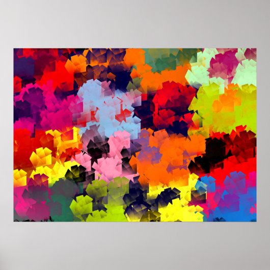 POSTER JARDIN DE FLEURS (Devant)