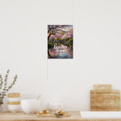 Poster Jardin de fleurs de cerisier de Brooklyn Bloom (Cuisine)