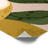 Poster Jardin de fleurs : Petites fleurs mignonnes (Coin)