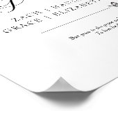 Poster Jardin de grand-mère Fleurs de mois de naissance S (Coin)