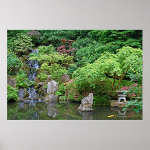 Poster Jardin de Japonais de Portland