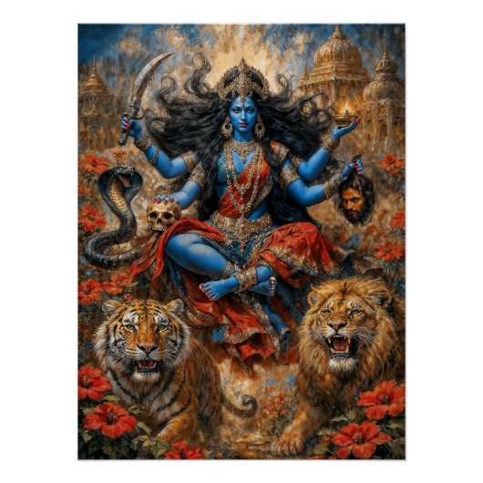 Poster Jardin de Kali (Devant)