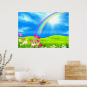 Poster Jardin de la félicité par l'amour guérisseur (Cuisine)