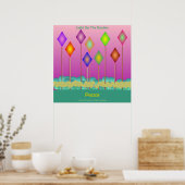 Poster - Jardin de la Paix (Cuisine)