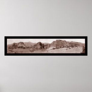 Poster Jardin de la photo 1913 des dieux Co