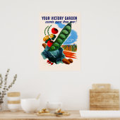 Poster Jardin de la Victoire (grand) (Cuisine)