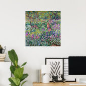 Poster Jardin de l'artiste à Giverny, Monet (Bureau à domicile)