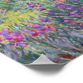 Poster Jardin de l'artiste à Giverny par Claude Monet (Coin)