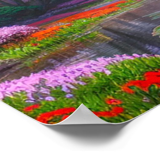 Poster Jardin de l'Harmonie (Coin)