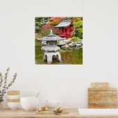 Poster Jardin de méditation étonnant (Cuisine)