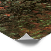 Poster Jardin de Monet à Argenteuil par Claude Monet (Coin)