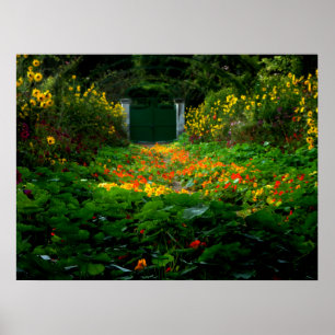 Poster Jardin de Monet, Giverny, France en automne