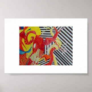 Poster Jardin de musique