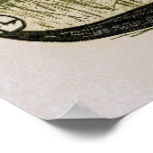 Poster Jardin de Paris (Coin)