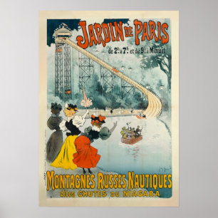 Poster Jardin de Paris Georges Meunier