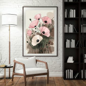 Poster Jardin de Pavots Murmurants