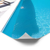 Poster Jardin de rêve photo de piscine Art (Coin)