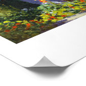 Poster Jardin de Sainte-Adresse, 1867 Claude Monet (Coin)