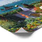 Poster Jardin de Sainte-Adresse | CLAUDE MONET (Coin)