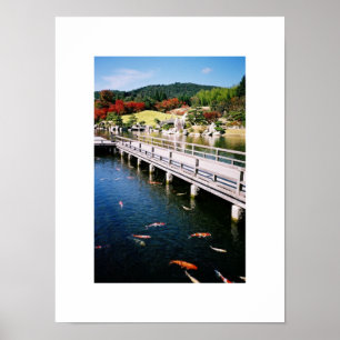 Poster Jardin de Sankeien : Mihara City, Japon